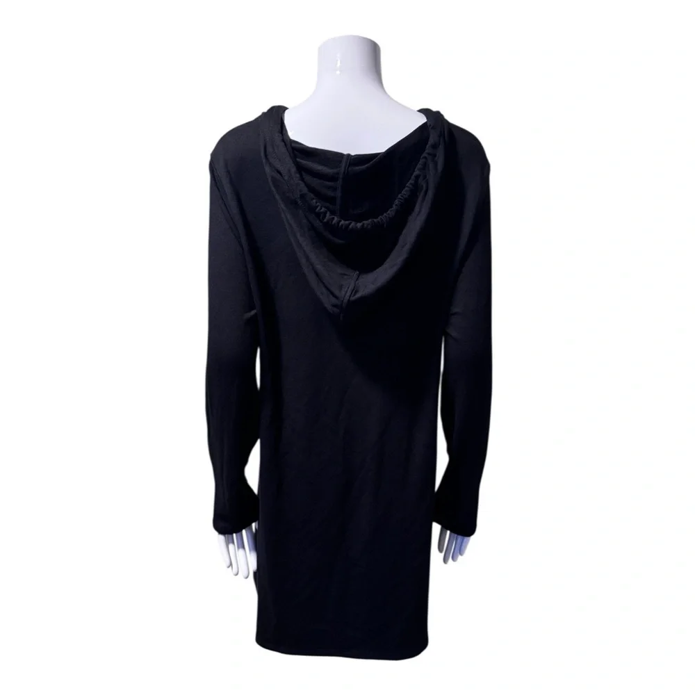 Soma Hoodie Sharkbite Lounge Dress Size L Mandala Paisley Print - Picture 4 of 8